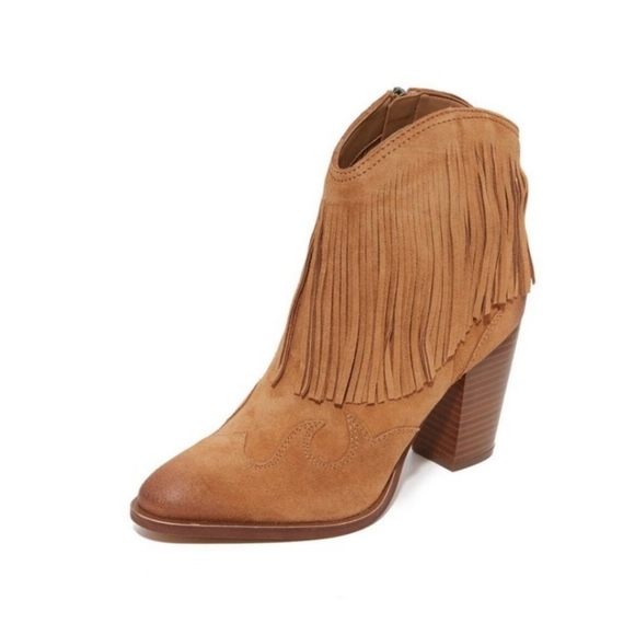 Sam Edelman Suede Booties - Picture 2 of 8